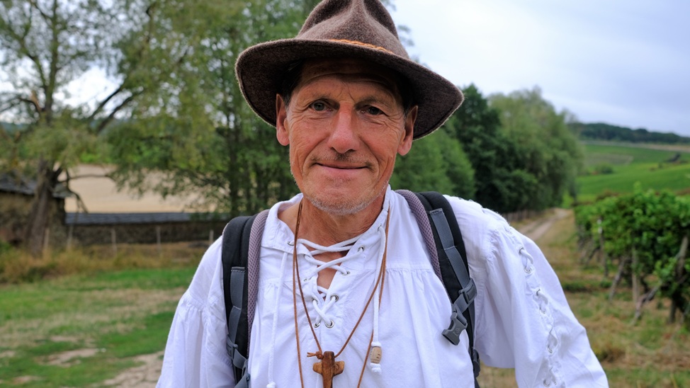 Wolfgang Blum - unser Pilgerbegleiter auf dem Rheingauer Klostersteig am 7. November. Foto: W. Blum